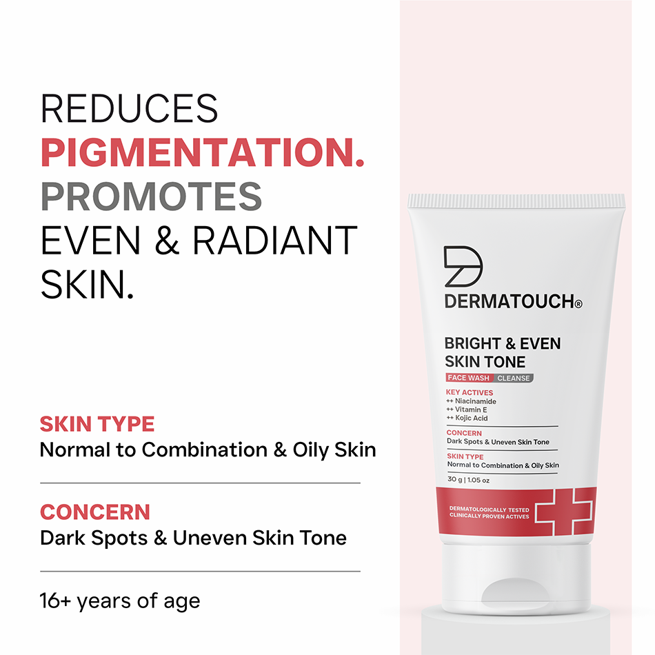 Dermatouch Bright & Even Skin Tone Face Wash