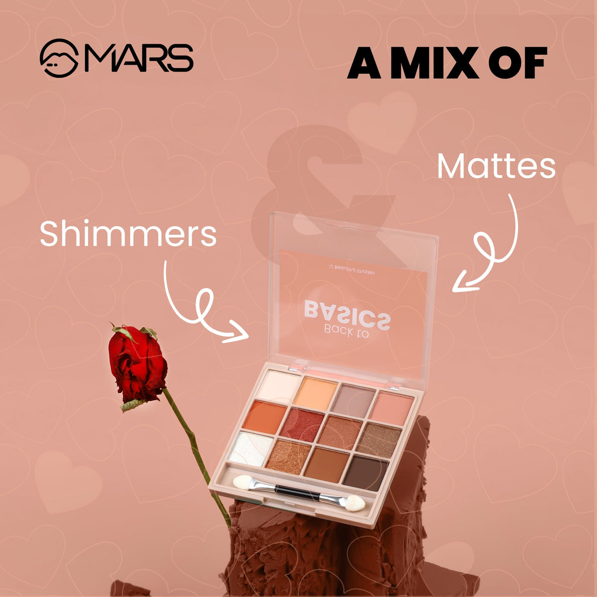 MARS Back to Basics 12-Shade Eyeshadow Palette