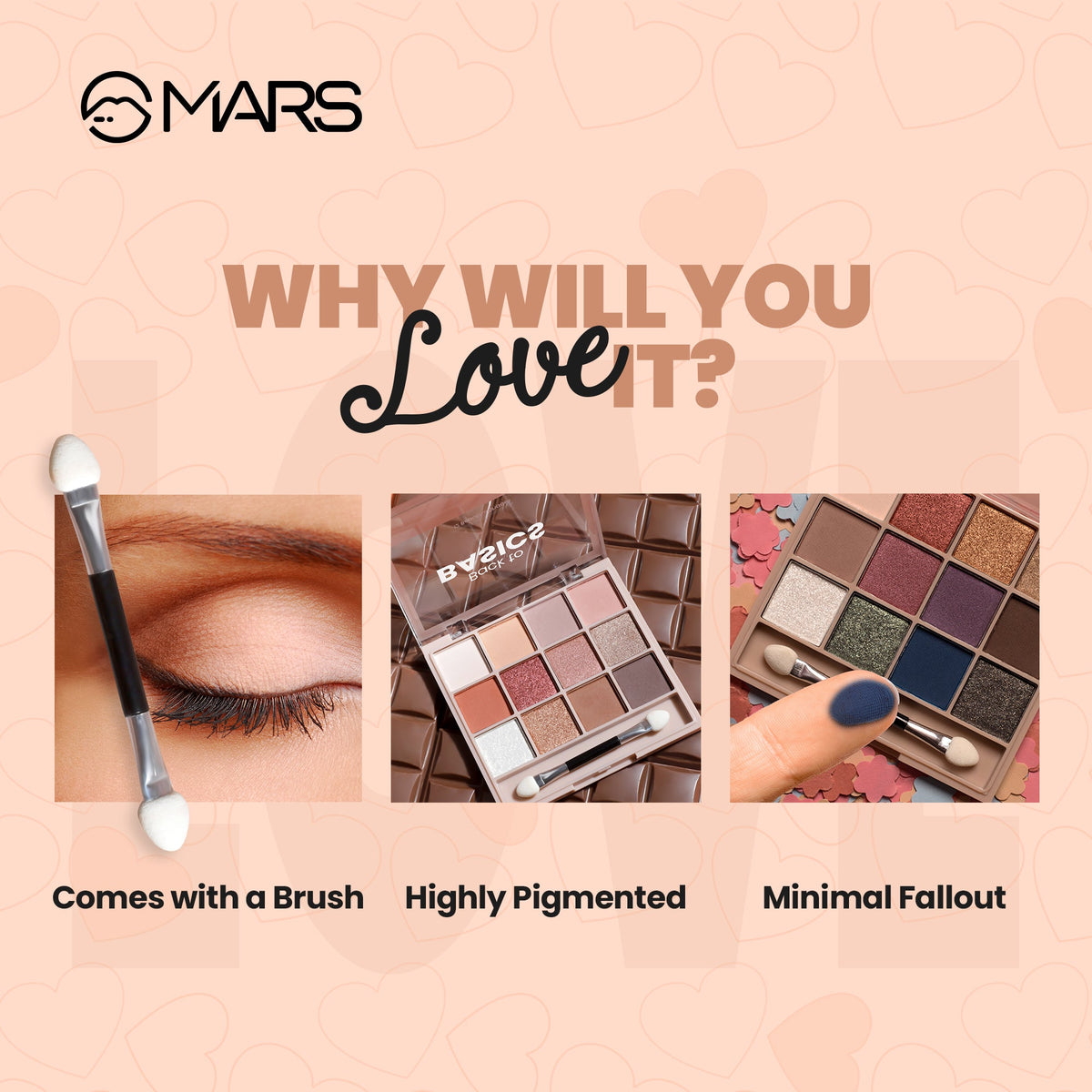 MARS Back to Basics 12-Shade Eyeshadow Palette