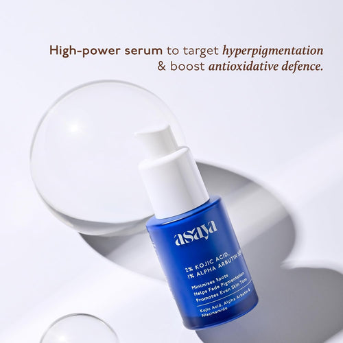 Asaya 2% Kojic Acid + 1% Alpha Arbutin Face Serum