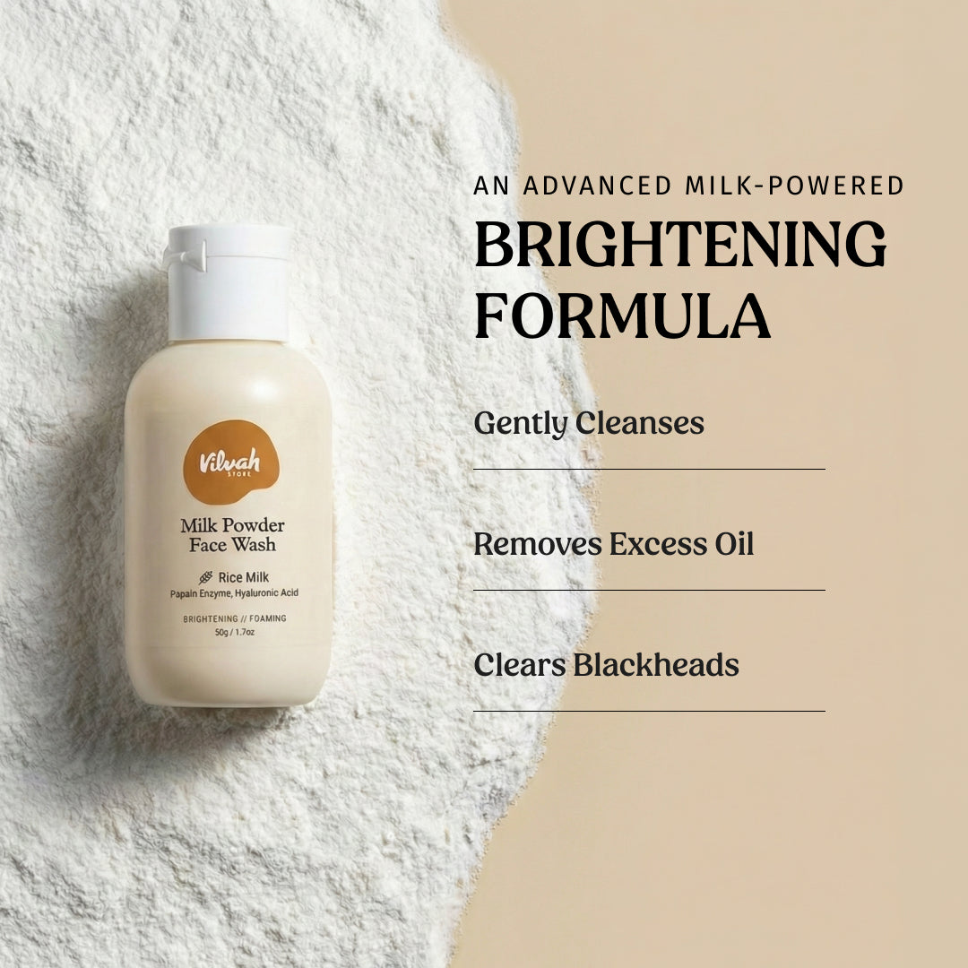 Vilvah Milk Powder Face Wash