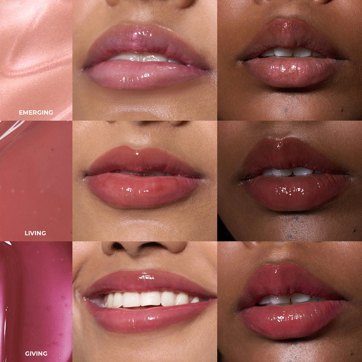 FAE Beauty Mini Peptide Lip Gloss Trio