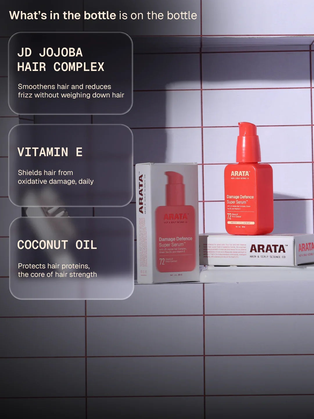 Arata Damage Defence Super Serum