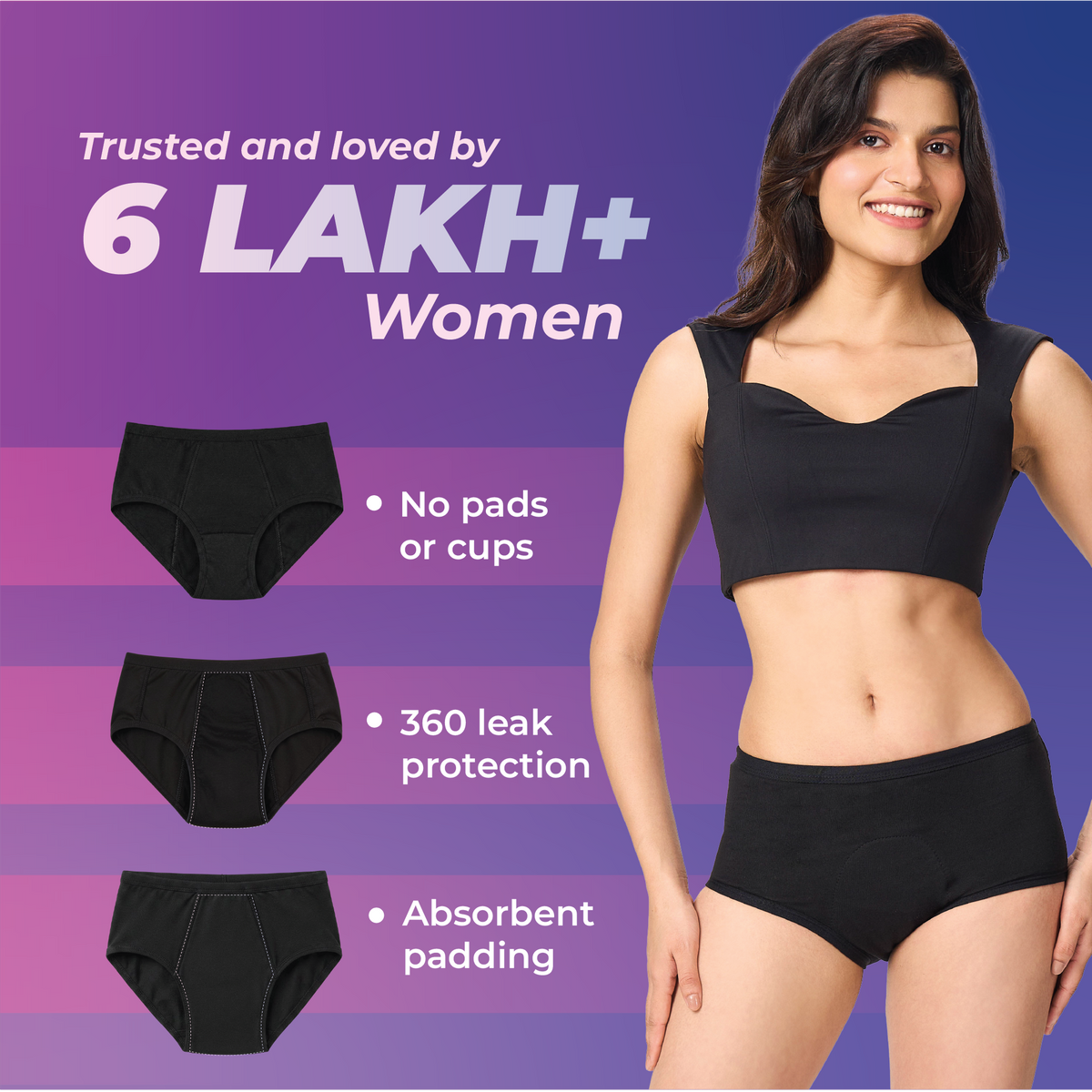 Gopadfree Heavy Flow Period Panty